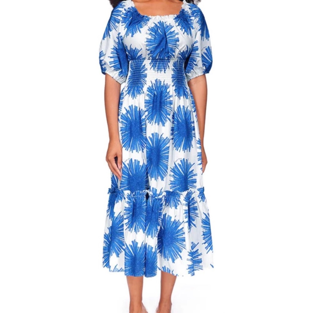 Cara Cara Mimi Cotton Midi Dress XS